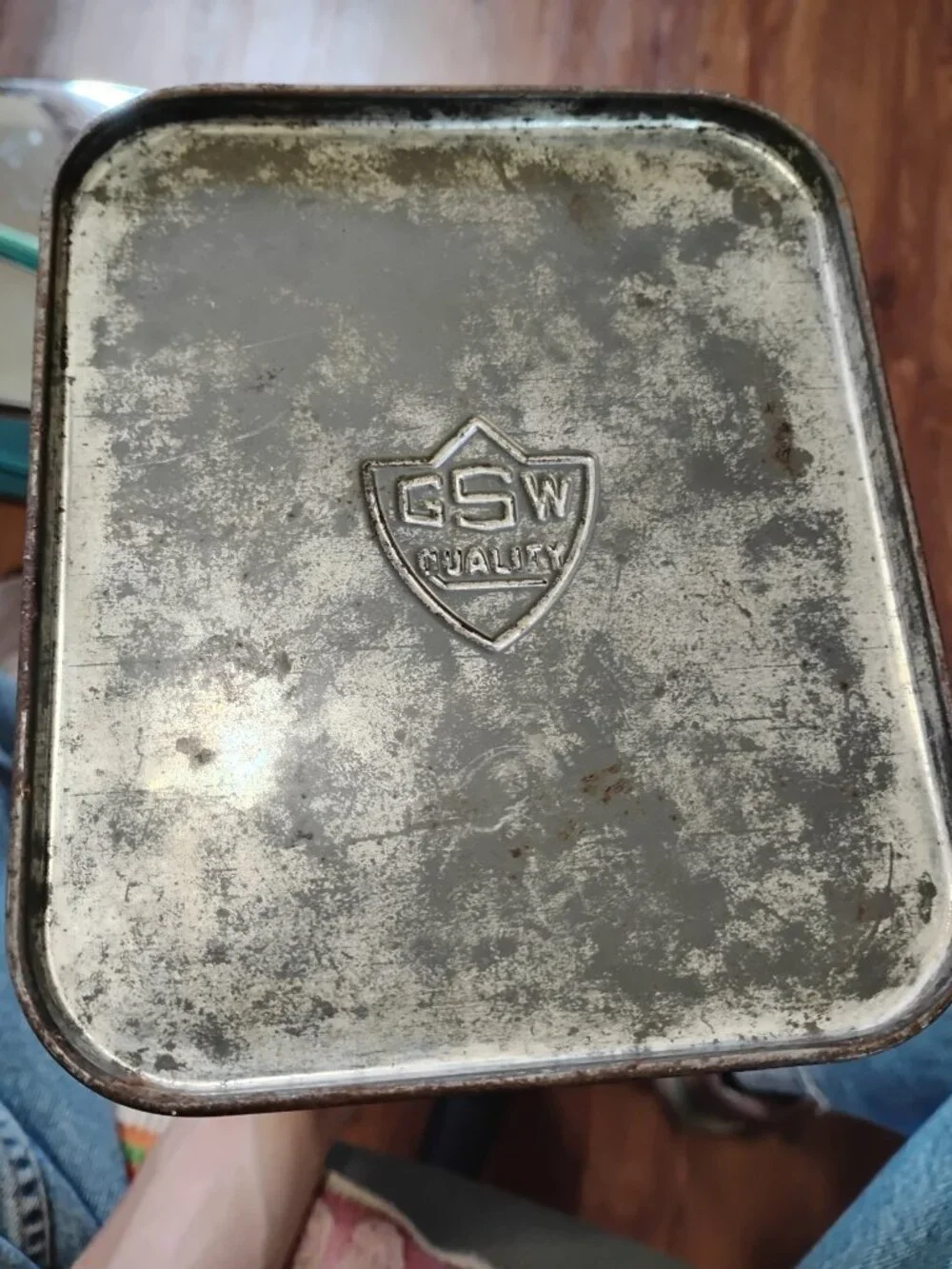 Vintage MCM General Steel Wares Cannister Cake Taker Set